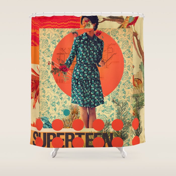 Superteen Shower Curtain Gallery Image 1