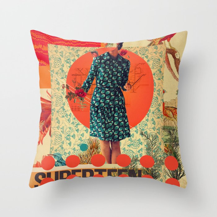 Superteen Throw Pillow Gallery Image 6