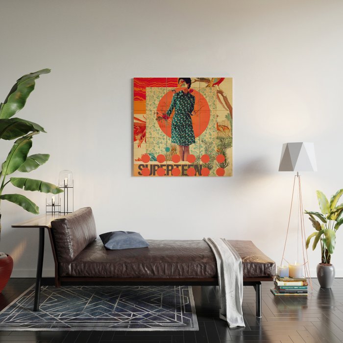 Superteen Wood Wall Art Gallery Image 2