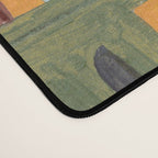 Oriental city under a starry sky in bright colours Desk Mat Gallery Image 4