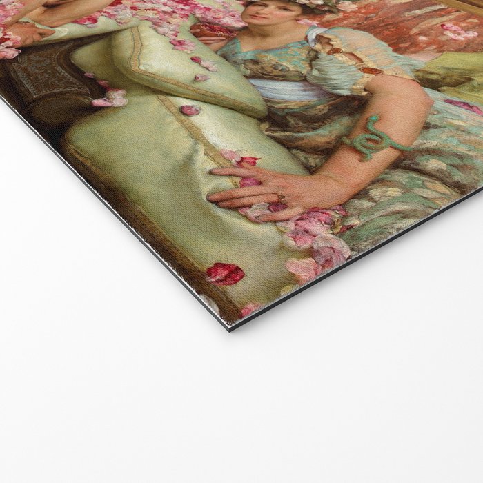 Lawrence Alma-Tadema's The Roses of Heliogabalus,  Roman Elagabalus with rose petals painting Welcome Mat Gallery Image 2