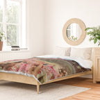 Lawrence Alma-Tadema's The Roses of Heliogabalus,  Roman Elagabalus with rose petals painting Duvet Cover Gallery Image 2