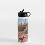 Lawrence Alma-Tadema's The Roses of Heliogabalus,  Roman Elagabalus with rose petals painting Water Bottle Gallery Image 1