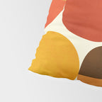 mid century geometry abstract 5 Pillow Sham Gallery Image 4