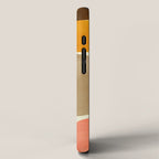 mid century geometry abstract 5 iPhone Case Gallery Image 2