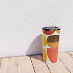 mid century geometry abstract 5 Travel Mug Gallery Image 4