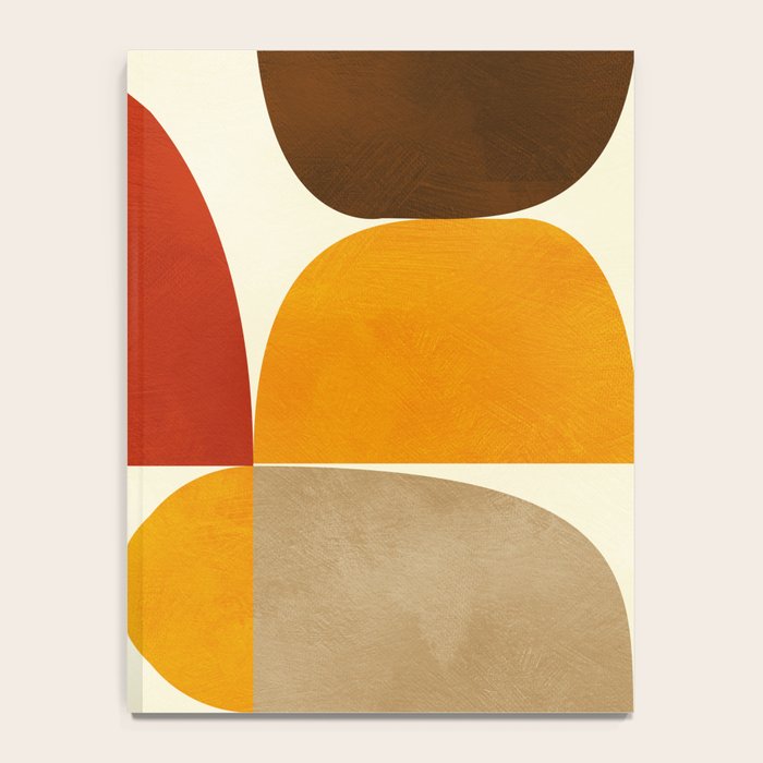 mid century geometry abstract 5 Notebook Gallery Image 4