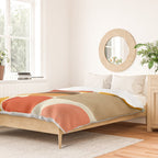 mid century geometry abstract 5 Duvet Cover Gallery Image 2
