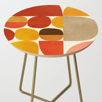 mid century geometry abstract 5 Side Table Gallery Image 2