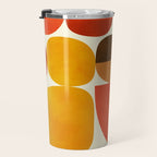 mid century geometry abstract 5 Travel Mug Gallery Image 3