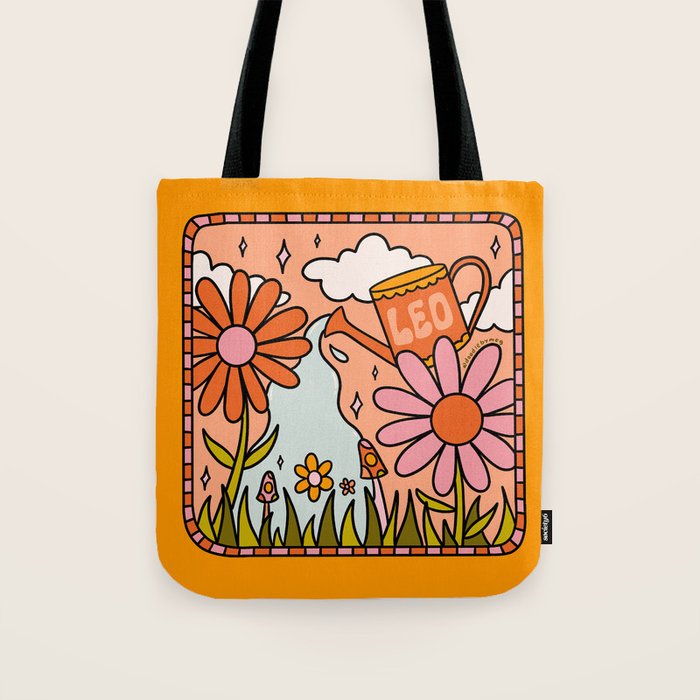 Leo Garden Tote Bag Gallery Image 1