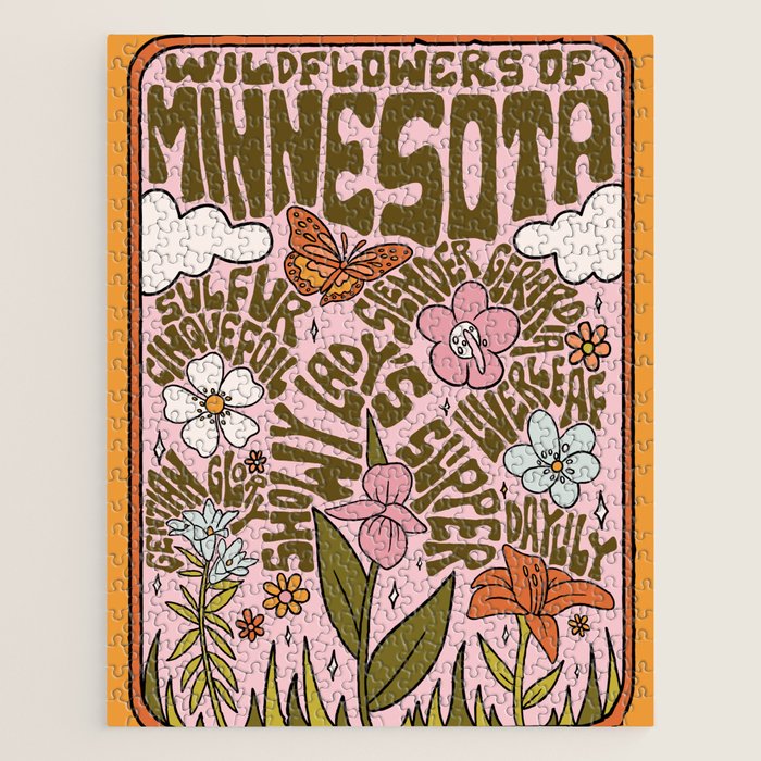 Minnesota Wildflowers Jigsaw Puzzle Gallery Image 1