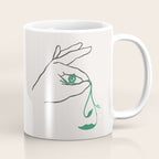 Lady green Coffee Mug Gallery Image 1