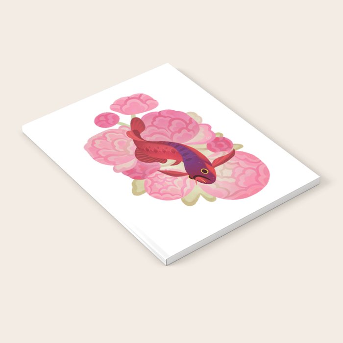 Arowana and peony 2 Notebook Gallery Image 2