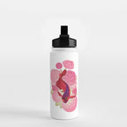 Arowana and peony 2 Water Bottle Gallery Image 2