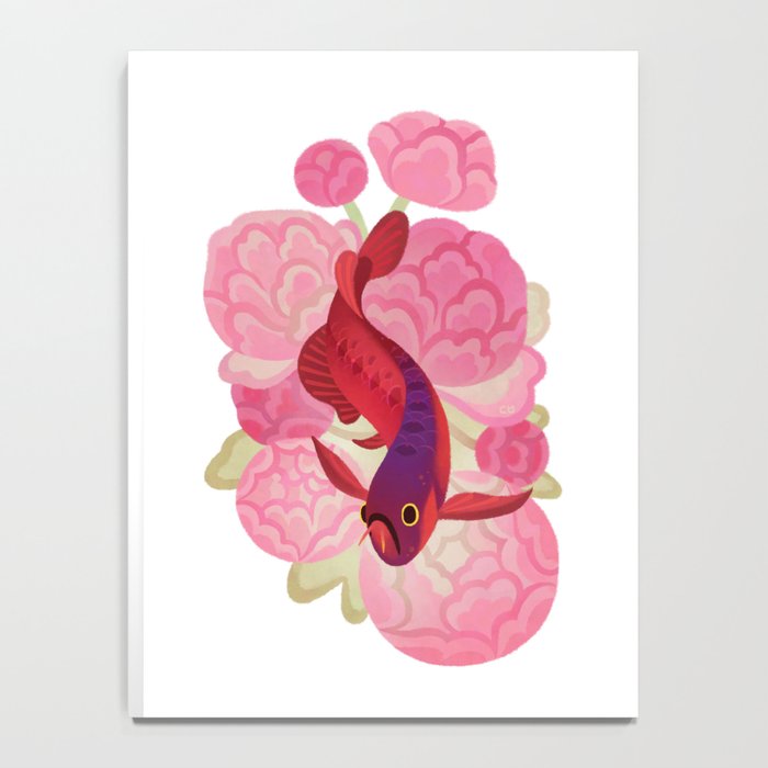 Arowana and peony 2 Notebook Gallery Image 4