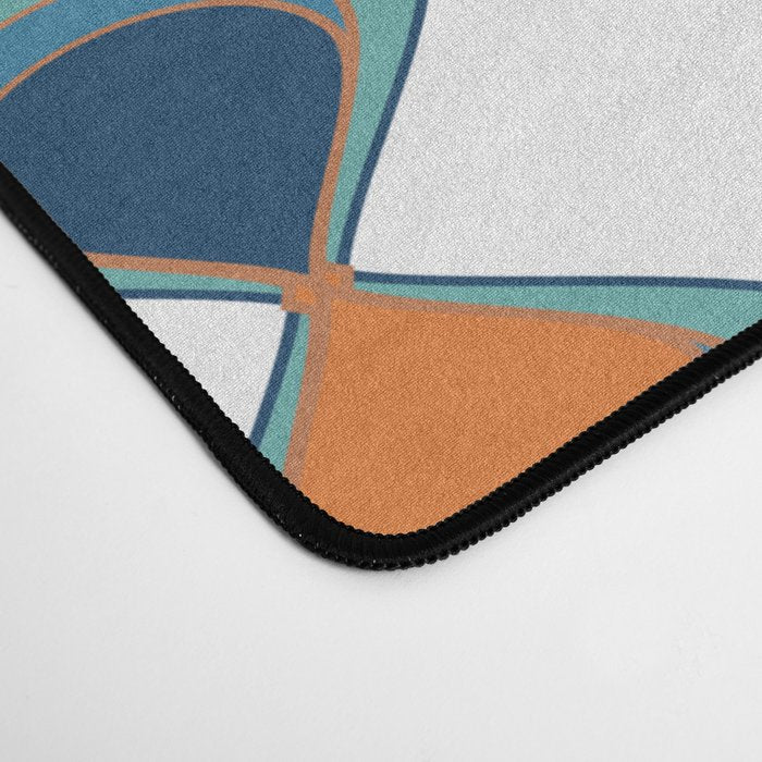 Mid Century Drop Pattern Desk Mat Gallery Image 4