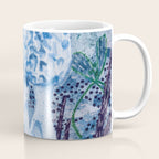 Little Morel Mushrooms in Blue Night Coffee Mug Gallery Image 1