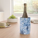 Little Morel Mushrooms in Blue Night Wine Chiller Gallery Image 4