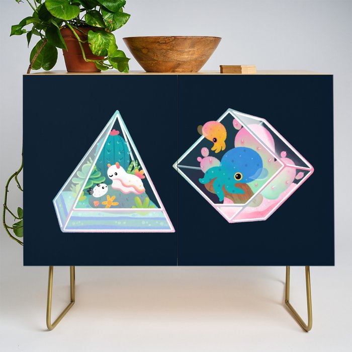 Ocean terrarium - Sea slug Credenza Gallery Image 1
