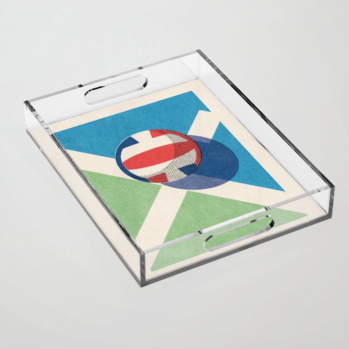 BALLS - Volleyball - II b Acrylic Tray Gallery Image 1