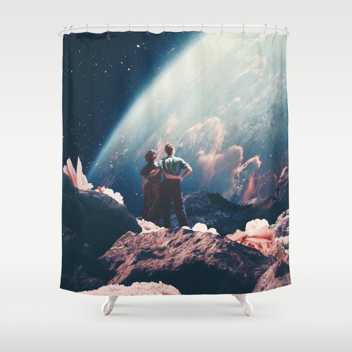 Often Mistaken for Absent Shower Curtain Gallery Image 1