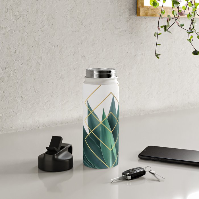 Agave geometrics Water Bottle Gallery Image 5