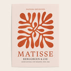 Nature Leaf Cutouts III: Terracotta Edition | Mid-Century Henri Matisse Series Poster Gallery Image 4