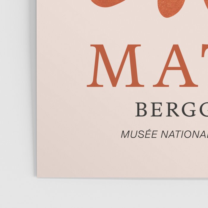 Nature Leaf Cutouts III: Terracotta Edition | Mid-Century Henri Matisse Series Poster Gallery Image 3