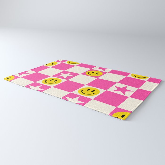 SMILEY STAR PINK Rug Gallery Image 3
