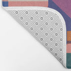 Abstract Yoga Pose Bath Mat Gallery Image 2