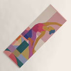 Abstract Yoga Pose Yoga Mat Gallery Image 1