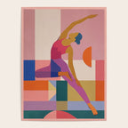 Abstract Yoga Pose Poster Gallery Image 4