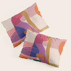 Abstract Yoga Pose Pillow Sham Gallery Image 3