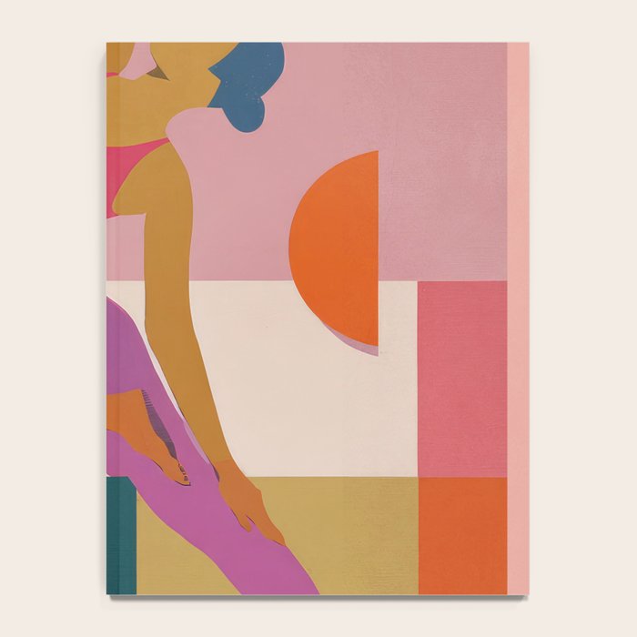 Abstract Yoga Pose Notebook Gallery Image 4