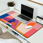 Abstract Yoga Pose Desk Mat Gallery Image 2