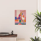 Abstract Yoga Pose Poster Gallery Image 2