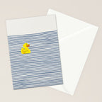 Yellow rubber ducky Stationery Card Gallery Image 2