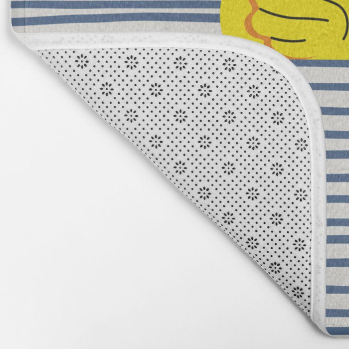 Yellow rubber ducky Bath Mat Gallery Image 2