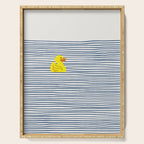 Yellow rubber ducky Serving Tray Gallery Image 1
