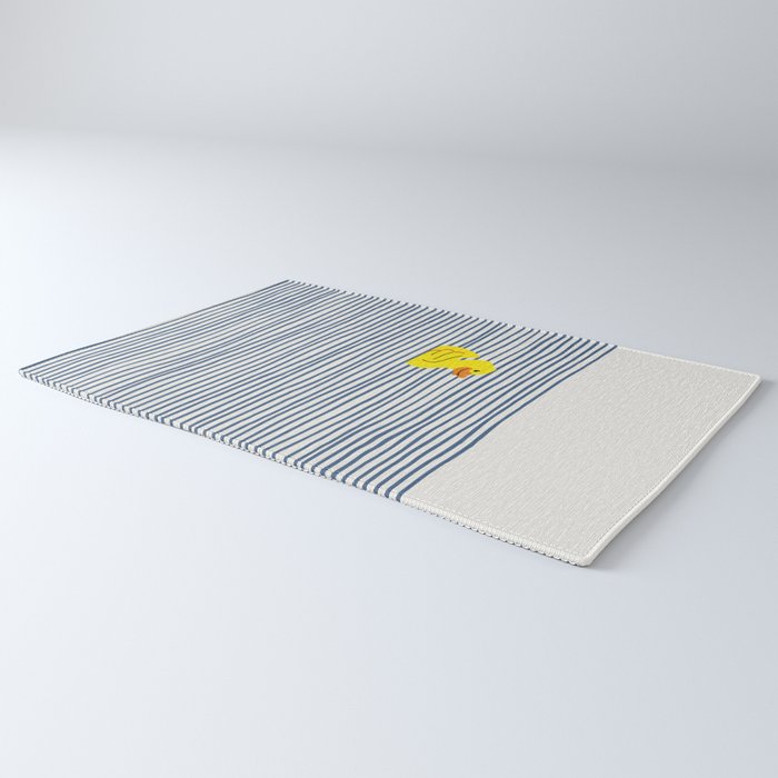 Yellow rubber ducky Rug Gallery Image 3