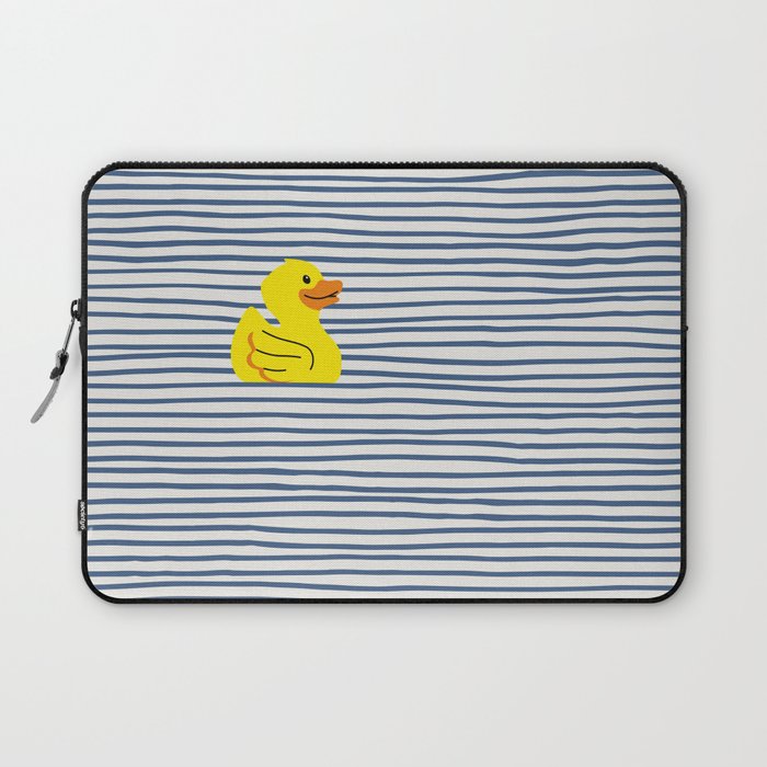 Yellow rubber ducky Laptop Sleeve Gallery Image 1