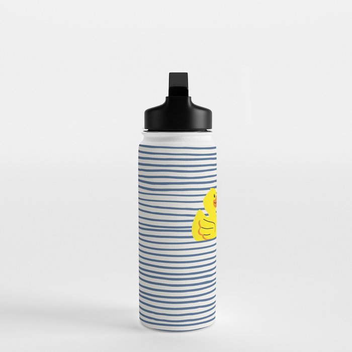 Yellow rubber ducky Water Bottle Gallery Image 3