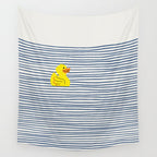 Yellow rubber ducky Wall Tapestry Gallery Image 4