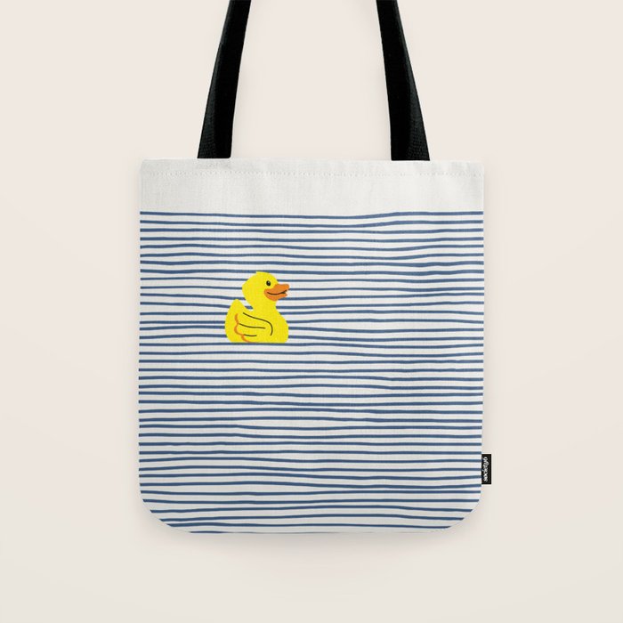 Yellow rubber ducky Tote Bag Gallery Image 1