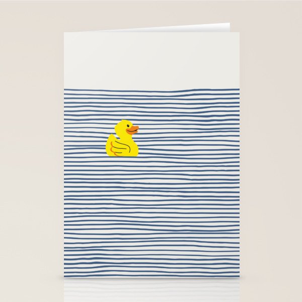 Yellow rubber ducky Stationery Card Gallery Image 2