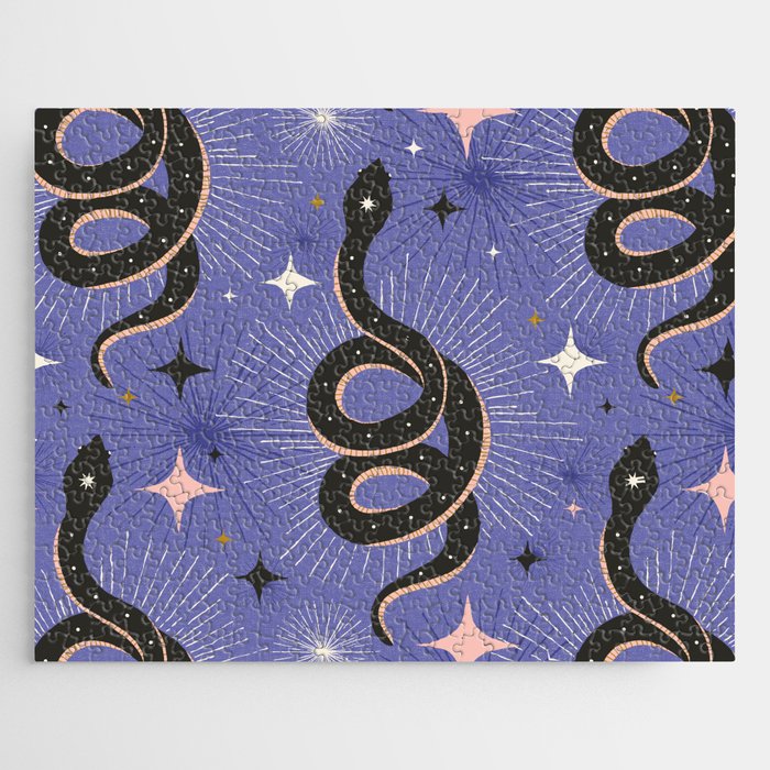 Slither Through The Stars Very Peri Jigsaw Puzzle Gallery Image 1