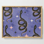 Slither Through The Stars Very Peri Serving Tray Gallery Image 1