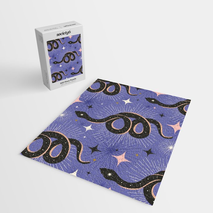 Slither Through The Stars Very Peri Jigsaw Puzzle Gallery Image 2