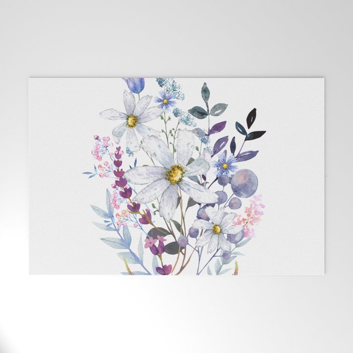 Wildflowers V Welcome Mat Gallery Image 1